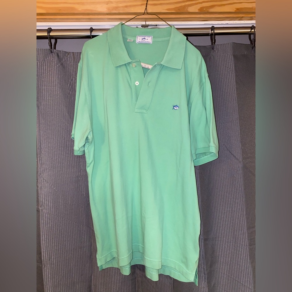 Green Southern Tide Skipjack Polo